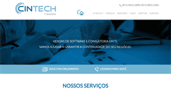 Desktop Screenshot of cintech.com.br